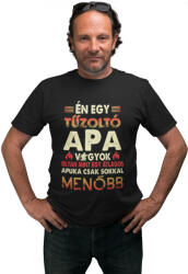  Tűzoltó apa vagyok - Férfi Póló (231932)