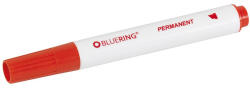  Alkoholos marker 1-4mm, vágott végű Bluering® piros (CORJJ20523BP)