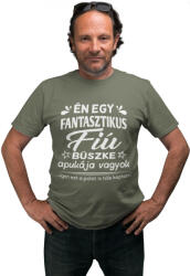  Fantasztikus fiú büszke apukája vagyok - Férfi Póló (608798)