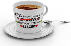  Apa én mindig a te pénzügyi terhed leszek - Kávéscsésze (830223)