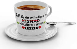 Apa én mindig a te pénzügyi terhed leszek - Kávéscsésze (259511)