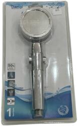 Bangi Zuhanyfej ezüst szín, turbófeltöltős zuhanyfejjel 25cm x 8cm (F00080) (F00080)