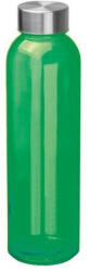 M-Collection Üveg ivópalack, 500 ml, Zöld
