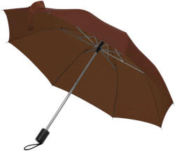 M-Collection Összecsukható, teleszkópos esernyő, barna