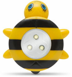  Lampă de veghe cu buton, model albină (51613)