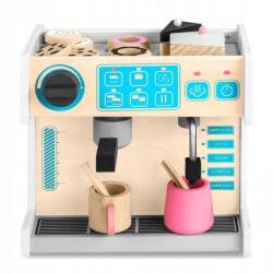 RicoKids Jucarie interactiva din lemn, coffee shop, ricokids 785101 - alb (EDI785101) - bekid