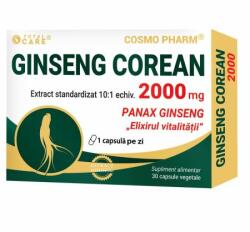 Cosmo Pharm Ginseng Corean, 2000 mg, 30 cpr, Cosmo Pharm