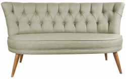 ASIR Canapea chesterfield Richland Loveseat - Grey Gri (558ZEN1213) Canapea