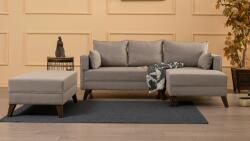 ASIR Set mobilier tapițat Bella Corner Sofa Right 2 - Cream Beige (825BLC1511)