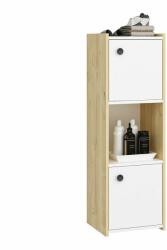 ASIR GROUP Cabinet de baie neancorat Teo - Sapphire Oak, White Alb + Stejar (475OLV2405)