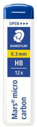 STAEDTLER Grafitbél, HB, 0, 3 mm, STAEDTLER Mars Micro Carbon 250 (250 03-HB)