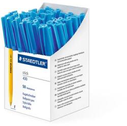 STAEDTLER Golyóstoll, 0, 3 mm, kupakos, STAEDTLER Stick 430 F , kék (430 F-3CP5)