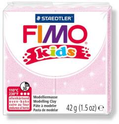 FIMO Gyurma, 42 g, égethető, FIMO Kids , gyöngyház világos rózsaszín (8030 206)