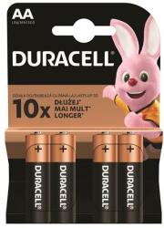 Duracell Elem, AA ceruza, 4 db, DURACELL Basic (10PP110023/10PP100001) - treewell