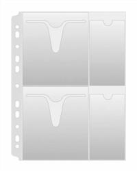 DONAU CD/DVD genotherm, lefűzhető, A4, 160 mikron, víztiszta, DONAU (1715001PL-00) - treewell