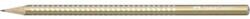 Faber-Castell Grafitceruza, B, háromszögletű, FABER-CASTELL Sparkle Pearl , gyöngyházfényű, arany (118214) - treewell