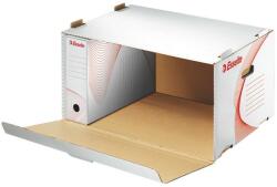 ESSELTE Archiválókonténer, karton, előre nyíló, ESSELTE Standard , fehér (128910)