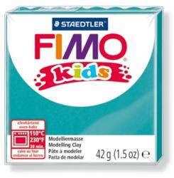 FIMO Gyurma, 42 g, égethető, FIMO Kids , türkiz (8030-39)