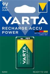 VARTA Tölthető elem, 9V, 1x200 mAh, előtöltött, VARTA Power (56722 101 401)