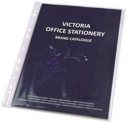 Victoria Genotherm, lefűzhető, oldalán hajtófüllel, A4, 150 mikron, víztiszta, VICTORIA OFFICE (312-0021-00)