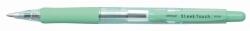 PENAC Golyóstoll, 0, 7 mm, nyomógombos, zöld tolltest, PENAC SleekTouch , kék (BA1304-29)