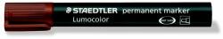 STAEDTLER Alkoholos marker, 2 mm, kúpos, STAEDTLER Lumocolor® 352 , barna (352-7)