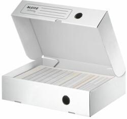 LEITZ Archiválódoboz, A4, 80 mm, felfelé nyíló, LEITZ Infinity , fehér (61000000)