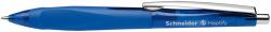Schneider Golyóstoll, 0, 5 mm, nyomógombos, sötétkék színű tolltest, SCHNEIDER Haptify , kék (135303)