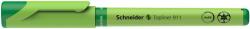 Schneider Tűfilc, 0, 4 mm, cserélhető betétes, újrahasznosított tolltest, SCHNEIDER Topliner 911 , zöld (9114) - treewell