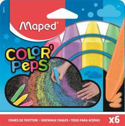 Maped Aszfaltkréta, MAPED Color Peps , 6 különböző szín (936010)