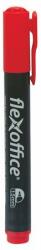 FlexOffice Alkoholos marker, 1, 5 mm, kúpos, FLEXOFFICE PM03 , piros (FO-PM03RED)