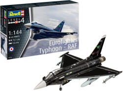 Revell Eurofighter Typhoon - RAF 1: 144 makett repülő (03796) (03796)