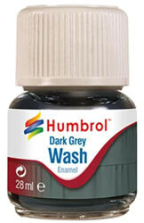 Humbrol - Enamel Wash Dark Grey, 28 ml (AV0204) (AV0204)