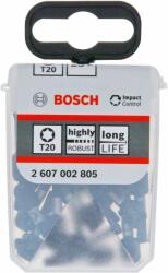 Bosch Impact Control T20 25mm 25pc. 2607002805 Set capete bit, chei tubulare