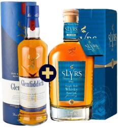Glenfiddich 14 years Bourbon Barrel Reserve 0,7 l 43% + SLYRS Single Malt Rum Cask Finish 0,7 l 46%