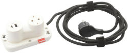 Legrand 1 Plug + 2 USB 2,5 m (654908)