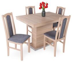 Divian Sophia szék Kis Flóra asztallal - 4 személyes étkezőgarnitúra