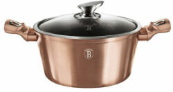 Berlinger Haus Rose Gold lábas 20 cm, indukciós, 2, 5 literes + üveg fedővel