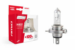 AMiO Set becuri cu halogen H4 12V 60 / 55W LumiTec SILVER + 100% DUO BOX - polytron