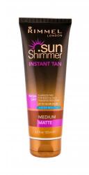 Rimmel London Sun Shimmer Instant Tan autobronzant 125 ml pentru femei Medium Matte