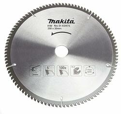 Makita PANZA CIRCULAR PT ALUMINIU 260X30X100T (D-03975)
