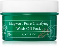  AXIS-Y 6+1+1 Advanced Formula Mugwort Pore Clarifying Wash Off Pack mélyen tisztító maszk nyugtató hatással 100 ml