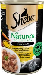 Sheba Cutie SHEBA 400 g Nature's Collection - hrana umeda completa pentru pisici adulte, cocktail de pasare cu ficat si ulei de peste, garnitura de morcovi, in terina - eurohrana - 9,99 RON