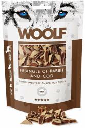 WOOLF Rabbit And Cod Triangle 100g triunghi cu iepure si cod, pentru caini