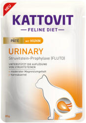 KATTOVIT 30x85g Kattovit Urinary Paté gazdaságos csomag csirke nedves macskatáp