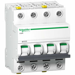Schneider Electric Schneider kismegszakító 4P C 40A 6kA iC60N ACTI9 (A9F04440) (A9F04440)
