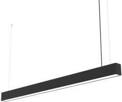 ELMARK 24W 3000K IP40 lineáris lámpatest 600mm fekete Elmark (ELM 99POM602430 BL)
