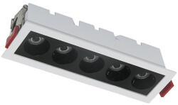 ELMARK 5W 3000K 38° IP40 süllyesztett lineáris lámpa Elmark (ELM 92EL05630 WHBK)