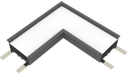 ELMARK 15W 4000K IP40 "L" csatlakozó fekete Elmark (ELM 99PFML40 BL)