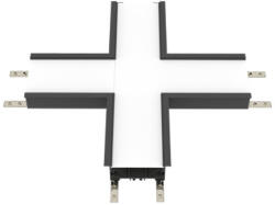 ELMARK 15W 4000K IP40 "X" csatlakozó fekete Elmark (ELM 99PFMX40 BL)